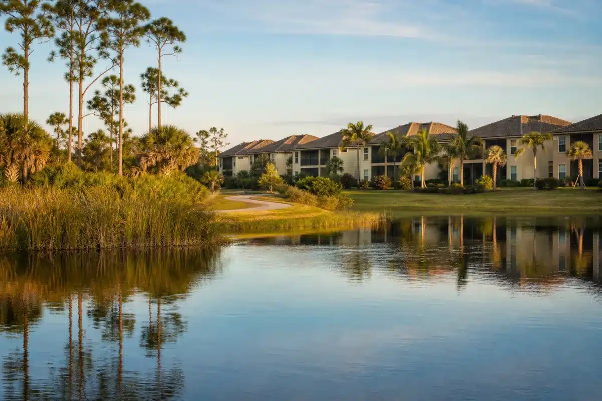 Illustrative Southwest Florida preserve-side community